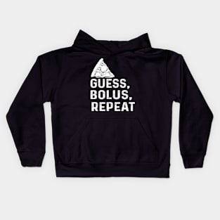 Guess, Bolus, Repeat Diabetes Kids Hoodie